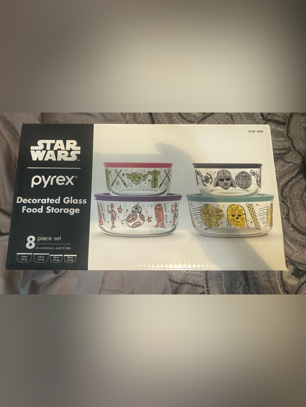 Star Wars Pyrex Glass Food Storage Bowls